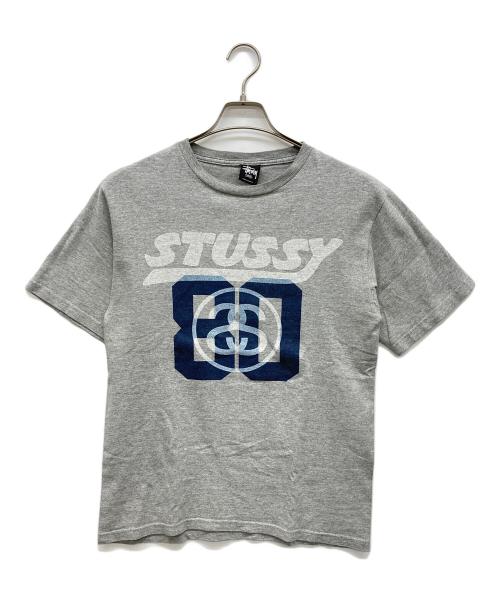 stussy（ステューシー）stussy (ステューシー) ナンバリングTシャツ SSリンク グレー サイズ:SMALLの古着・服飾アイテム