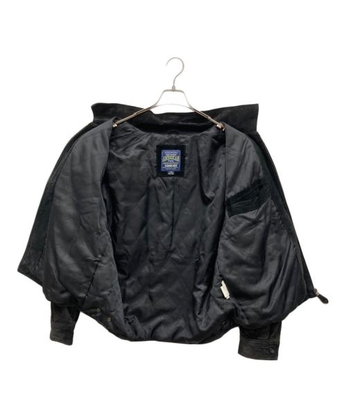 XENON MEN（ゼノンメン）XENON MEN (ゼノンメン) ピグレザージャケット ブラック サイズ:L 胸囲90-98、身長170-180の古着・服飾アイテム