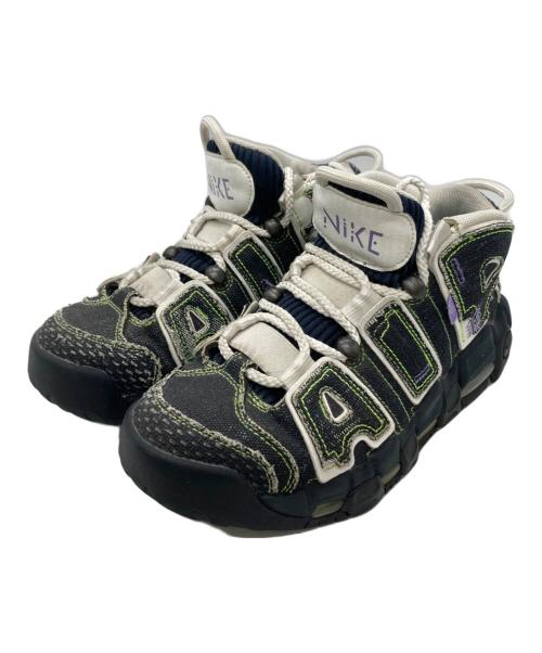 NIKE（ナイキ）NIKE (ナイキ) Serena Williams Design Crew (セレナウィリアムデザインクルー) WMNS Air More Uptempo 'Denim' ブラック サイズ:US7.5の古着・服飾アイテム