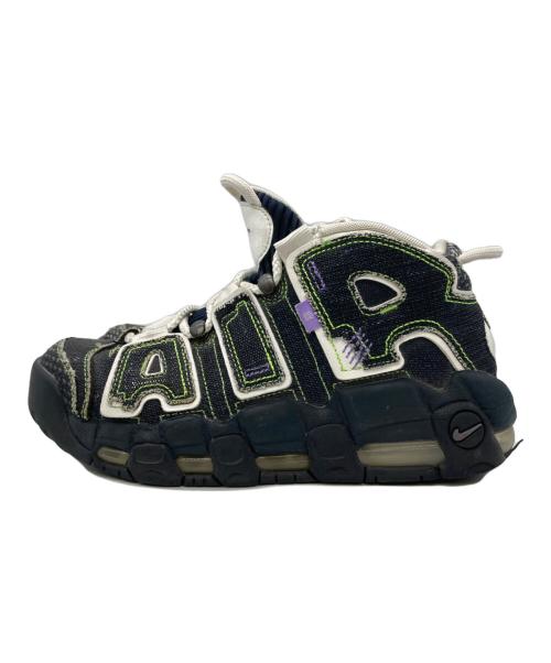 NIKE（ナイキ）NIKE (ナイキ) Serena Williams Design Crew (セレナウィリアムデザインクルー) WMNS Air More Uptempo 'Denim' ブラック サイズ:US7.5の古着・服飾アイテム