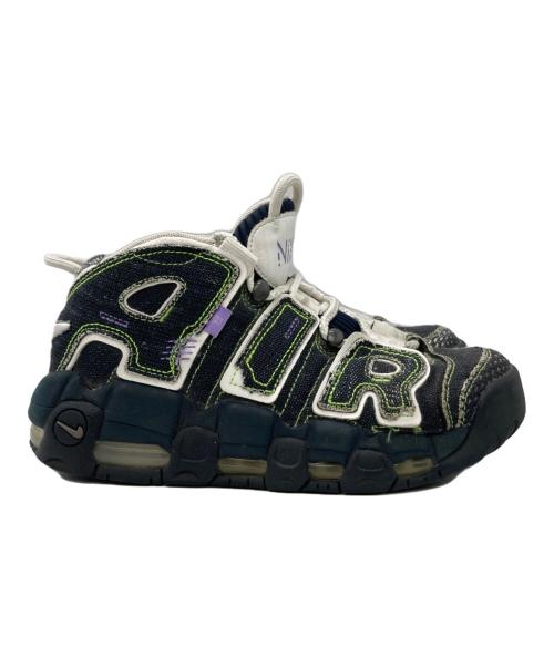 NIKE（ナイキ）NIKE (ナイキ) Serena Williams Design Crew (セレナウィリアムデザインクルー) WMNS Air More Uptempo 'Denim' ブラック サイズ:US7.5の古着・服飾アイテム
