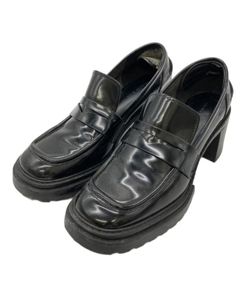 CHARLES & KEITH（チャールズアンドキース）CHARLES & KEITH (チャールズアンドキース) ペニーローファー ブラック サイズ:37の古着・服飾アイテム