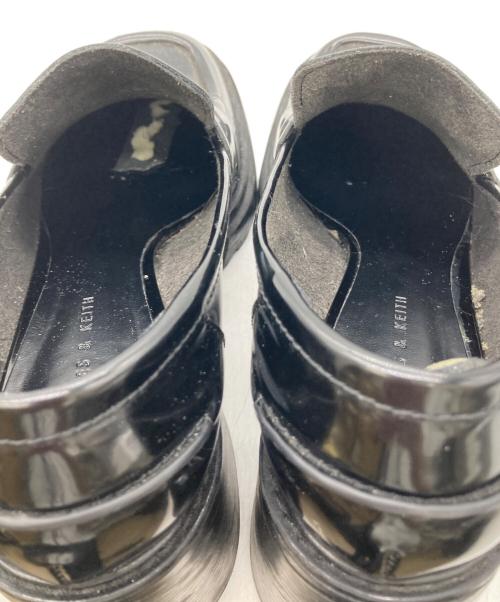 CHARLES & KEITH（チャールズアンドキース）CHARLES & KEITH (チャールズアンドキース) ペニーローファー ブラック サイズ:37の古着・服飾アイテム