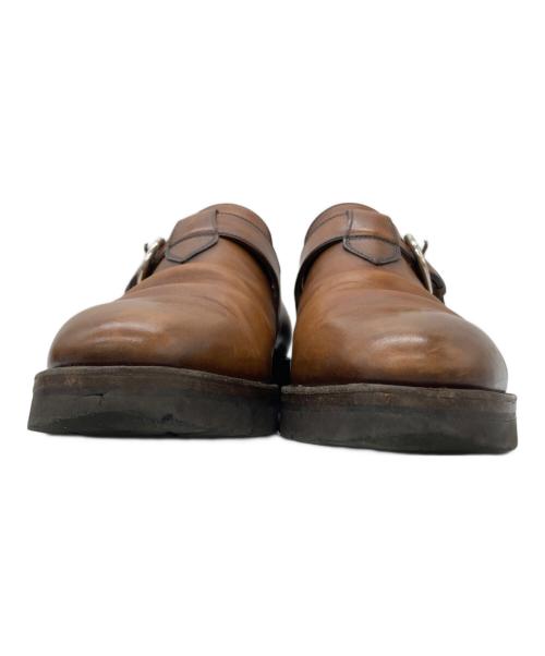 Berluti（ベルルッティ）Berluti (ベルルッティ) シングルモンクストラップシューズ ブラウン サイズ:8 1/2の古着・服飾アイテム