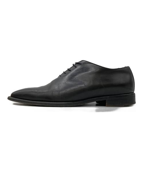 ERMENEGILDO ZEGNA（エルメネジルド・ゼニア）Ermenegildo Zegna (エルメネジルド・ゼニア) ドレスシューズ ブラック サイズ:8EEの古着・服飾アイテム