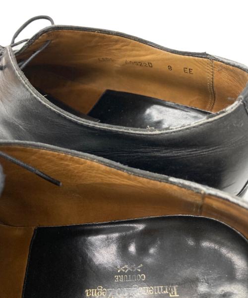 ERMENEGILDO ZEGNA（エルメネジルド・ゼニア）Ermenegildo Zegna (エルメネジルド・ゼニア) ドレスシューズ ブラック サイズ:8EEの古着・服飾アイテム