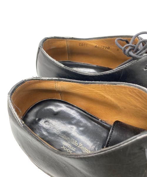ERMENEGILDO ZEGNA（エルメネジルド・ゼニア）Ermenegildo Zegna (エルメネジルド・ゼニア) ドレスシューズ ブラック サイズ:8EEの古着・服飾アイテム