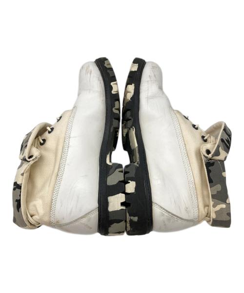 Timberland（ティンバーランド）Timberland (ティンバーランド) ロールアップショートブーツ ホワイト サイズ:10Wの古着・服飾アイテム