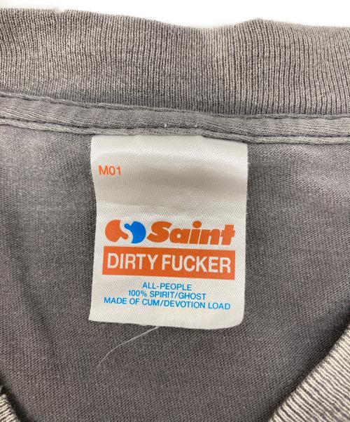 SAINT MICHAEL（セントマイケル）SAINT MICHAEL (セントマイケル) 666 SS T-SHIRT ブラック サイズ:XLの古着・服飾アイテム
