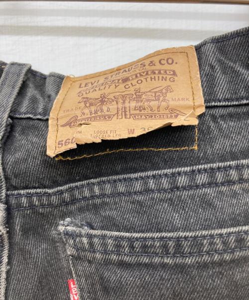 LEVI'S（リーバイス）LEVI'S (リーバイス) 90s 後染ブラックデニムパンツ ブラック サイズ:W36 L32の古着・服飾アイテム