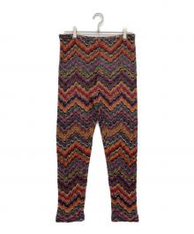 missoni（ミッソーニ）の古着「ニットパンツ」｜オレンジ