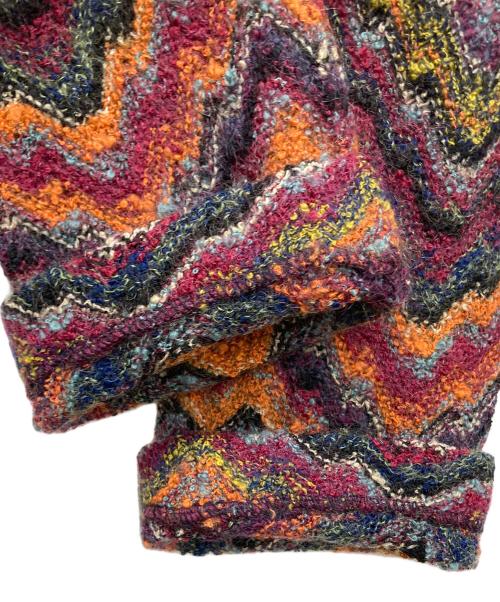 missoni（ミッソーニ）MISSONI (ミッソーニ) ニットパンツ オレンジ サイズ:32の古着・服飾アイテム