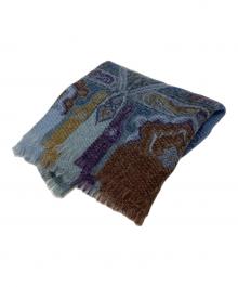 ETRO（エトロ）の古着「マフラー」｜ブルー