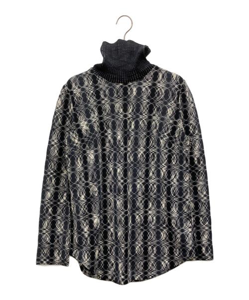missoni（ミッソーニ）MISSONI (ミッソーニ) ハイネックニット ブラック サイズ:92の古着・服飾アイテム