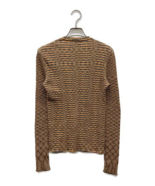 missoni（ミッソーニ）MISSONI (ミッソーニ) ニット オレンジ サイズ:52の古着・服飾アイテム