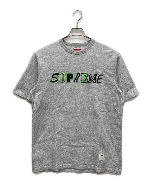SUPREME（シュプリーム）Supreme (シュプリーム) College Logo S/S TOP グレー サイズ:Mの古着・服飾アイテム