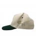 pheit (フェイト) キャップ アイボリー×カーキ サイズ:One size：5000円