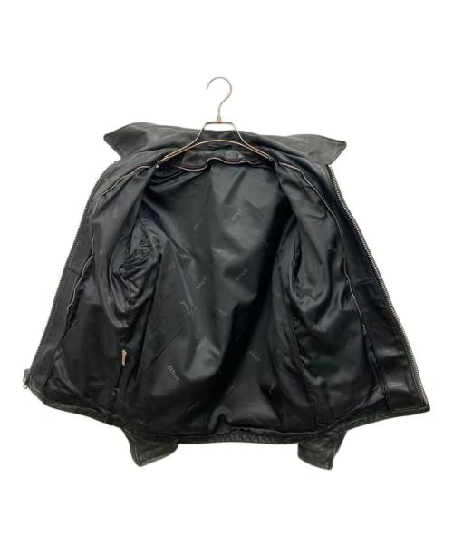 Schott（ショット）Schott (ショット) シングルライダースジャケット ブラック サイズ:36の古着・服飾アイテム