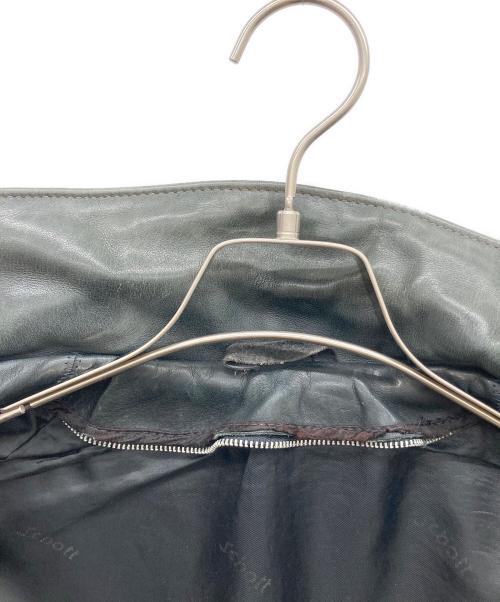 Schott（ショット）Schott (ショット) シングルライダースジャケット ブラック サイズ:36の古着・服飾アイテム