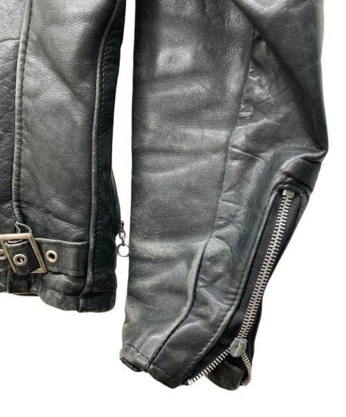 Schott（ショット）Schott (ショット) シングルライダースジャケット ブラック サイズ:36の古着・服飾アイテム