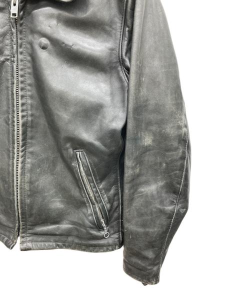 Schott（ショット）Schott (ショット) シングルライダースジャケット ブラック サイズ:36の古着・服飾アイテム