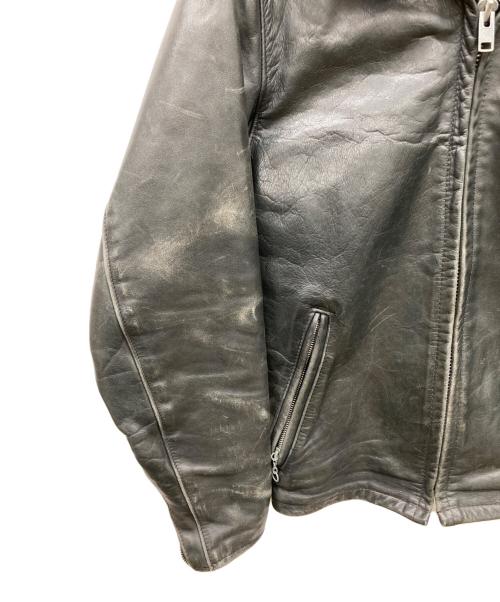 Schott（ショット）Schott (ショット) シングルライダースジャケット ブラック サイズ:36の古着・服飾アイテム