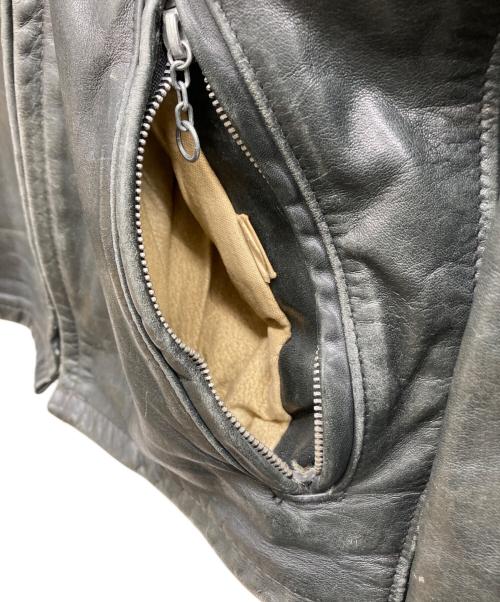 Schott（ショット）Schott (ショット) シングルライダースジャケット ブラック サイズ:36の古着・服飾アイテム