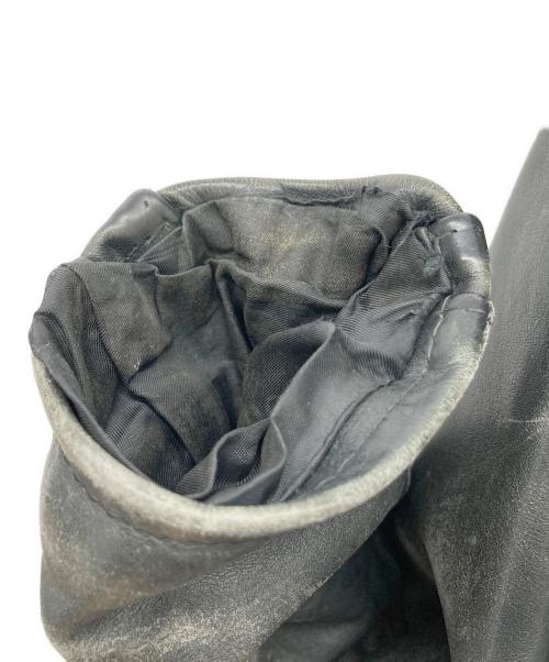 Schott（ショット）Schott (ショット) シングルライダースジャケット ブラック サイズ:36の古着・服飾アイテム