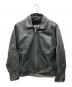 Schott（ショット）の古着「シングルライダースジャケット」｜ブラック