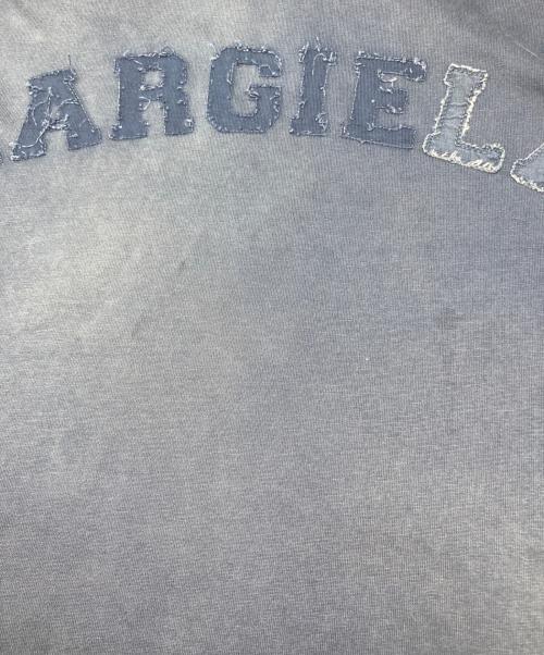 Maison Margiela（メゾンマルジェラ）Maison Margiela (メゾンマルジェラ) オーバーサイズ オーバーダイ ロゴTシャツ ネイビー サイズ:M 175/92Aの古着・服飾アイテム