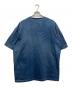 Maison Margiela (メゾンマルジェラ) オーバーサイズ オーバーダイ ロゴTシャツ ネイビー サイズ:M 175/92A：30000円