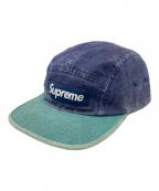 SUPREMEシュプリーム）の古着「Pigment 2-Tone Camp Cap」｜ネイビー