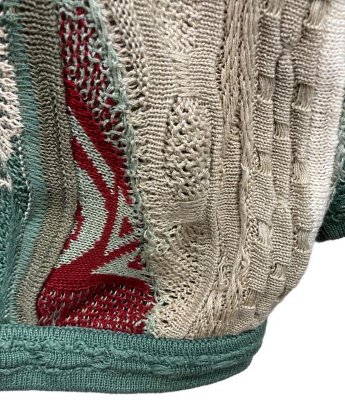 Coogi（クージー）Coogi (クージー) 3Dコットンニット マルチカラー サイズ:Mの古着・服飾アイテム