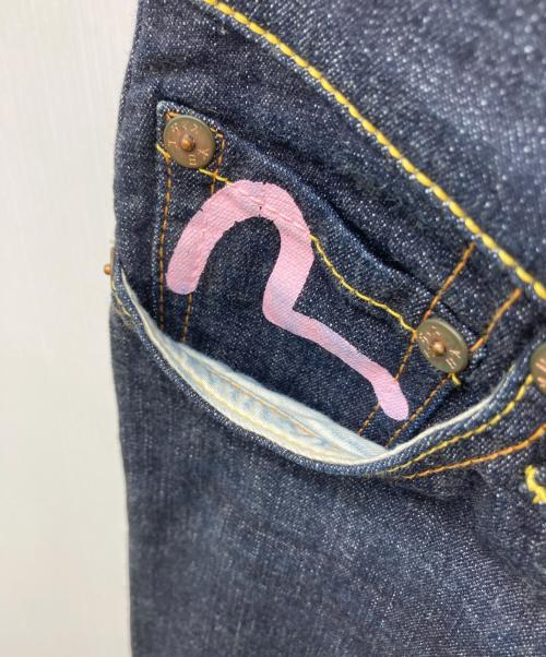 EVISU DONNA（エヴィスドンナ）EVISU DONNA (エヴィスドンナ) 大黒カモメデニムパンツ インディゴ サイズ:26の古着・服飾アイテム