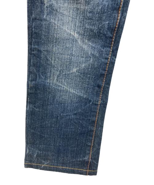 EVISU DONNA（エヴィスドンナ）EVISU DONNA (エヴィスドンナ) カモメ刺繍デニムパンツ インディゴ サイズ:28の古着・服飾アイテム