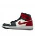 NIKE (ナイキ) Air Jordan 1 Mid セイル/オフノワール/ホワイト/ジムレッ サイズ:US10：7000円