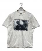 stussyステューシー）の古着「プリントTシャツ Gang Starr」｜ホワイト