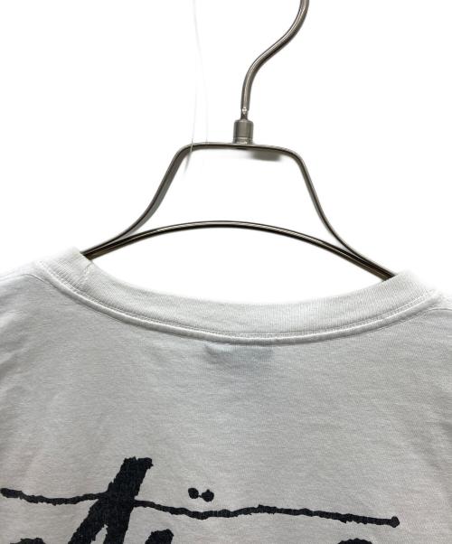 stussy（ステューシー）stussy (ステューシー) プリントTシャツ Gang Starr ホワイト サイズ:Lの古着・服飾アイテム