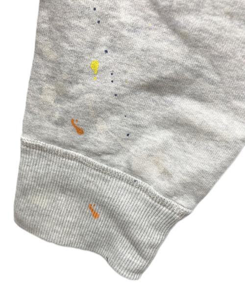 POLO RALPH LAUREN（ポロ・ラルフローレン）POLO RALPH LAUREN (ポロ・ラルフローレン) ペンキ加工Vネックスウェット グレー サイズ:Mの古着・服飾アイテム