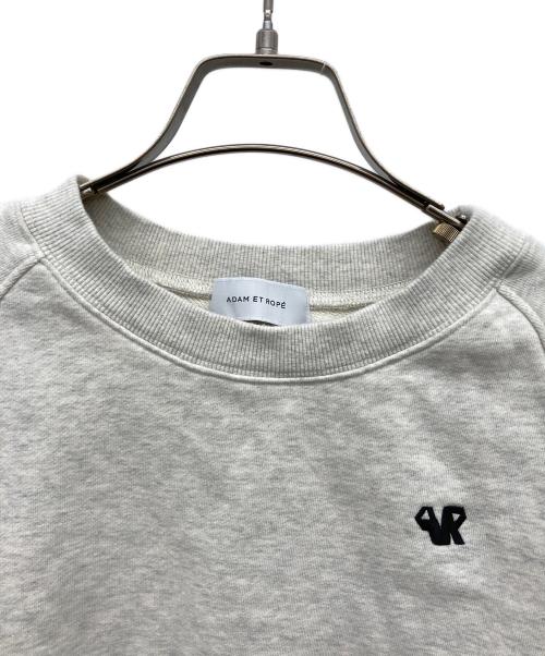 Adam et Rope（アダム エ ロペ）Adam et Rope (アダム エ ロペ) クロップドスウェット グレー サイズ:なしの古着・服飾アイテム