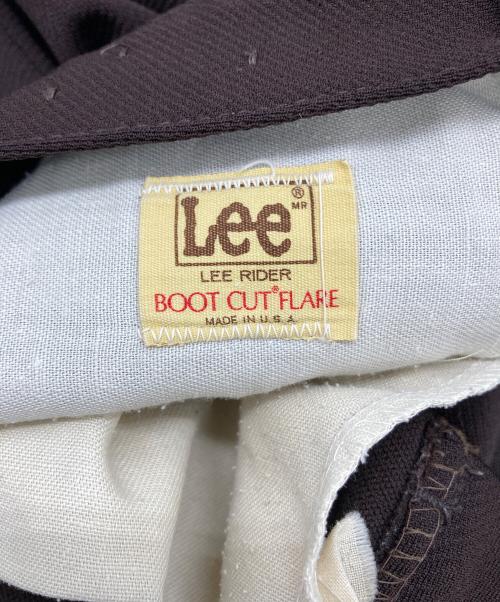 LEE（リー）LEE (リー) BOOT CUT FLARE ブラウン サイズ:なし（88cm)の古着・服飾アイテム