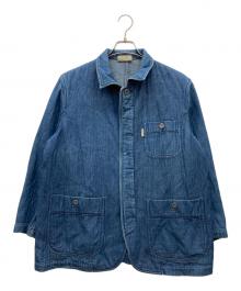 HAI SPORTING GEAR（ハイスポーティングギア）の古着「カバーオール ISSEY MIYAKE」｜インディゴ