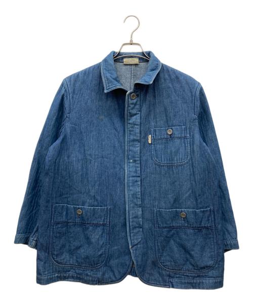 HAI SPORTING GEAR（ハイスポーティングギア）HAI SPORTING GEAR (ハイスポーティングギア) カバーオール ISSEY MIYAKE インディゴ サイズ:Mの古着・服飾アイテム