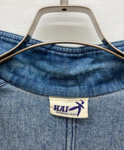 HAI SPORTING GEAR（ハイスポーティングギア）HAI SPORTING GEAR (ハイスポーティングギア) カバーオール ISSEY MIYAKE インディゴ サイズ:Mの古着・服飾アイテム