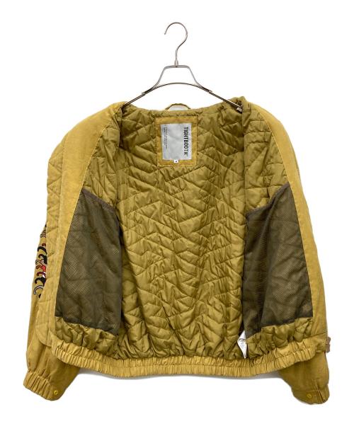 TIGHTBOOTH PRODUCTION（タイトブースプロダクション）TIGHTBOOTH PRODUCTION (タイトブースプロダクション) BRAIN DROPS MA-1 マスタード サイズ:Ｍの古着・服飾アイテム