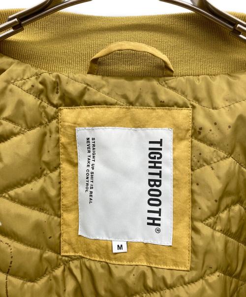 TIGHTBOOTH PRODUCTION（タイトブースプロダクション）TIGHTBOOTH PRODUCTION (タイトブースプロダクション) BRAIN DROPS MA-1 マスタード サイズ:Ｍの古着・服飾アイテム