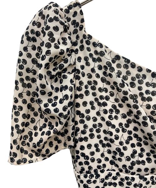 HER LIP TO（ハーリップトゥ）Her lip to (ハーリップトゥ) CherryPatternOne-Piece ベージュ サイズ:Sの古着・服飾アイテム