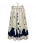 Christian Dior (クリスチャン ディオール) Tie Dye Denim mini skirt アイボリー サイズ:36：30000円