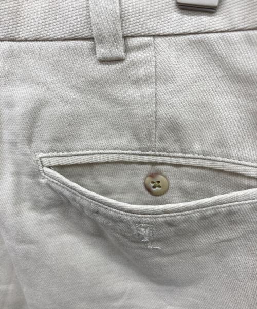 POLO RALPH LAUREN（ポロ・ラルフローレン）POLO RALPH LAUREN (ポロ・ラルフローレン) 90s 2タックコットンパンツ アイボリー サイズ:34×36の古着・服飾アイテム