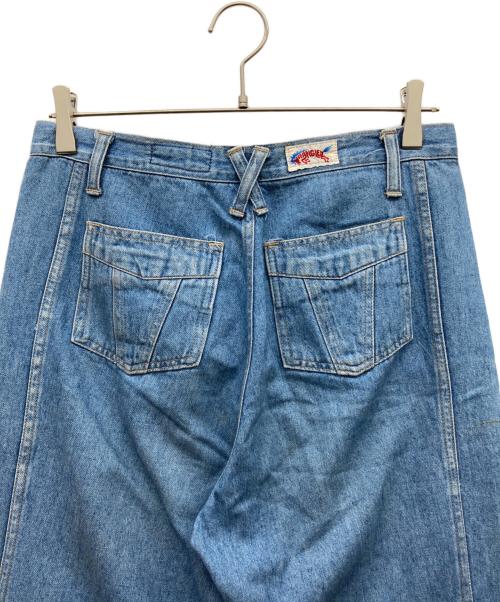 Wrangler（ラングラー）Wrangler (ラングラー) 70s ワイドフレアデニムパンツ インディゴ サイズ:WAIST32の古着・服飾アイテム
